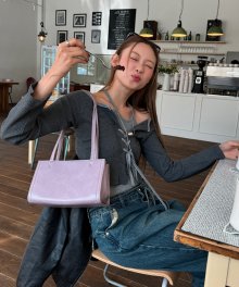 [젤라비PICK] Oblong bag Tiny · 오블롱백 티니 (라벤더)