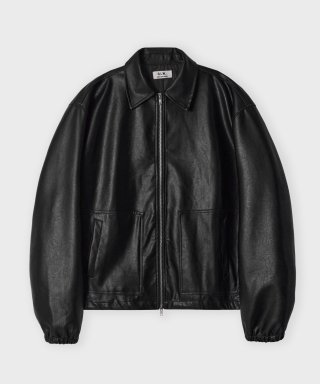 leather jacket - MUSINSA