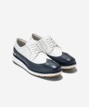 콜한(COLE HAAN) [ØRIGINALGRAND] 네이비 남성 윙팁 옥스포드 골프화 [Width:W]