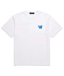 위씨(WISSY) W Printing Logo 오버핏 반팔티셔츠 (WS012) 화이트