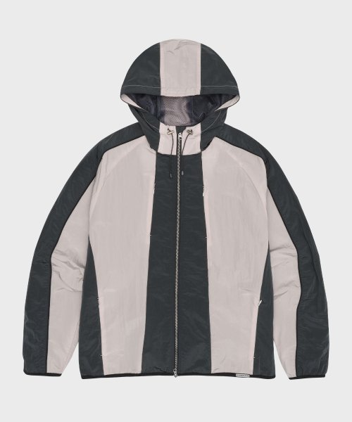 TWO COLOR нейлон куртка CHARCOAL (VH2ESUJ241A)