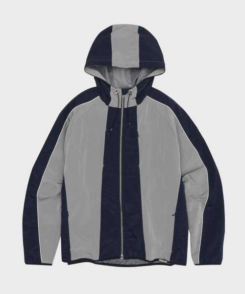 TWO COLOR нейлон куртка NAVY (VH2ESUJ241A)