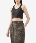 디젤(DIESEL) 여성 UFTK 알린카 민소매 티셔츠 - 블랙 / A107090HIAX9XX