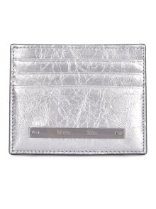 SLIM METAL CARD HOLDER IN SILVER