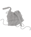 오호스(OJOS) Side Pocket Halter Knit / Grey