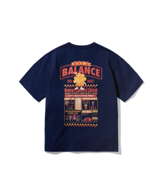 AECA WHITE AECA BALANCE SHOP FLYERS Tシャツ 2colors AECA WHITE AECA BALANCE SHOP FLYERS Tシャツ 2colors (AECA