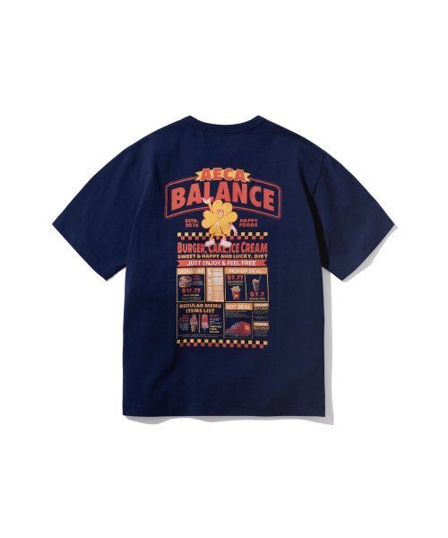 AECA WHITE AECA BALANCE SHOP FLYERS Tシャツ 2colors AECA WHITE AECA BALANCE SHOP FLYERS Tシャツ 2colors (AECA