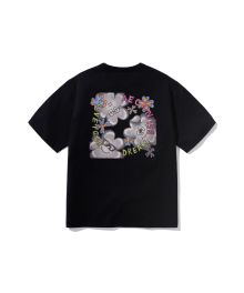 CLOVER SOUL HALF SLEEVE-BLACK