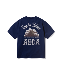 PALM AECA HALF SLEEVE-NAVY