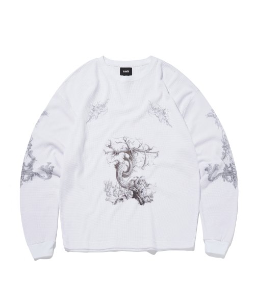 【SUADE】CUPID THERMAL LONG SLEEVE★韓国人気★ 追跡付 CUPID THERMAL LONG SLEEVE [KHAKI] - Suade