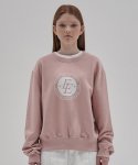 엘리오티(ELLIOTI) Vintage Logo Sweatshirts_Pink