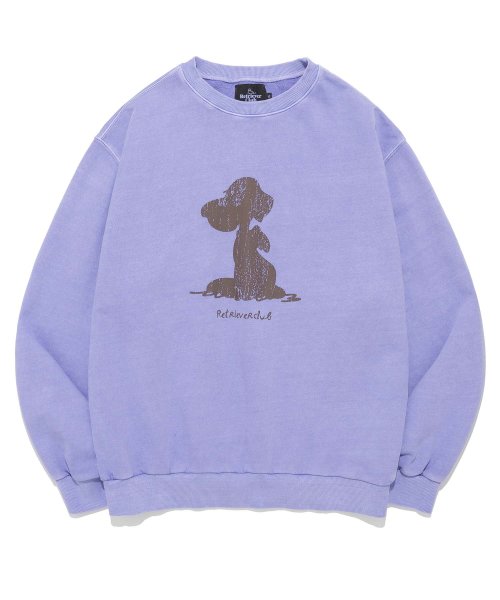 スウェット・トレーナー RETRIEVER CLUB CRACK PUPPY CREWNECK 4FT211 RETRIEVER CLUB CRACK PUPPY CREWNECK 4FT211 (Retriever Club