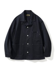 coverall work jacket navy