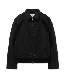 Explorer Contrast Trucker Jacket Black