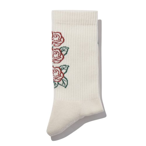 flower sports socks CALAX24222IVX
