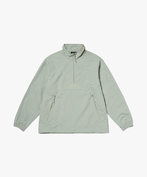 RIPSTOP LONG SLEEVE ANORAK-мята