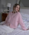 Two-way Wool Knit Cardigan [Pink]