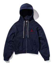 EVERYDAY AECA CLOVER ZIP UP HOODIE-NAVY