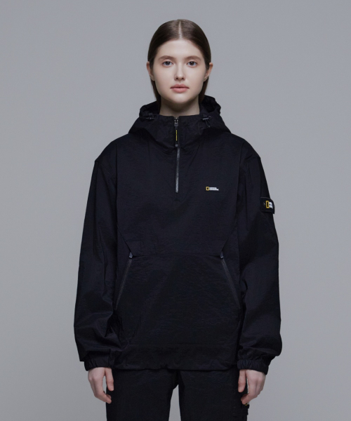 Спортивный анорак с капюшоном N241UFT940 Carbon Black
