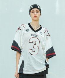 L9 BIG NUMBER FOOTBALL TOP(WHITE)