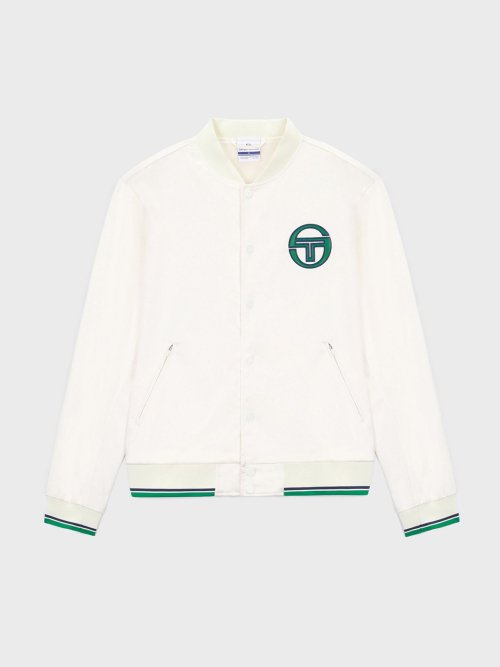 Сатиновая куртка-бомбер M Preppy Varsity