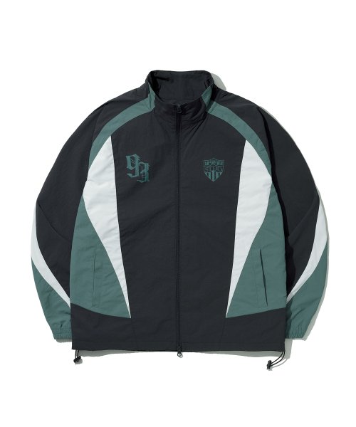 MUSINSA | 1993STUDIO Color Block 93 Sporty Zip-Up Jacket_Purple