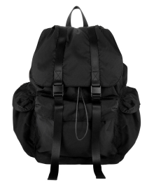 BOHEMIAN BACKPACK L (BLACK) / RECYCLED
