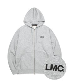 OG ZIP-UP HOODIE heather gray