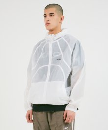 LIGHT WEIGHT NYLON JACKET white