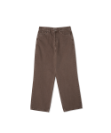브루먼(BRUMAN) Garment-Dyed Denim Pants (Brown)