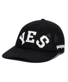 Y.E.S Straw Cap Black