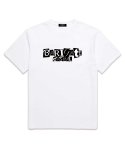 바리게이트(BARIGATE) Casual Logo 오버핏 반팔 티셔츠 (BS011) 화이트