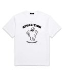 바리게이트(BARIGATE) Apparition 오버핏 반팔 티셔츠 (BS013) 화이트