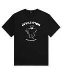 바리게이트(BARIGATE) Apparition 오버핏 반팔 티셔츠 (BS013) 블랙