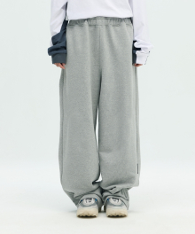 Sharp Sport Sweat Pant - Melange Grey