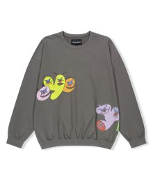 Tulrexx Wording Sweatshirt Dark Grey