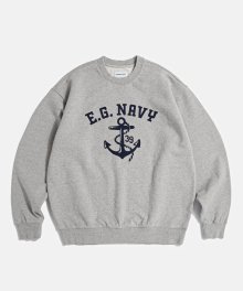 EGN Anchor Heavyweight Sweatshirt Grey