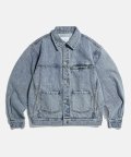 Relaxed 5pk Denim Jacket Washed Indigo