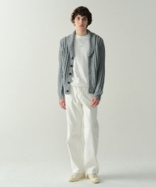 Shawl Collar Cardigan_Grey 원단이상 보류