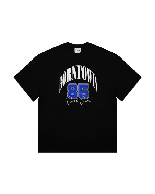 본투윈(BORN TO WIN) 85 WORK OUT T-SHIRTS [BLACK] - 사이즈 & 후기 | 무신사