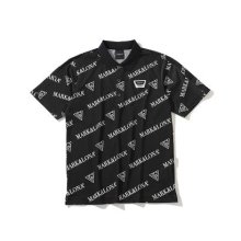 M CD TRIANGLE LOGO PATTERN JQD SS POLO LQ1CX50M