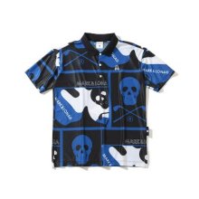 M GN SKULL & CAMO MIX PATTERN SS POLO LQ1IX01M