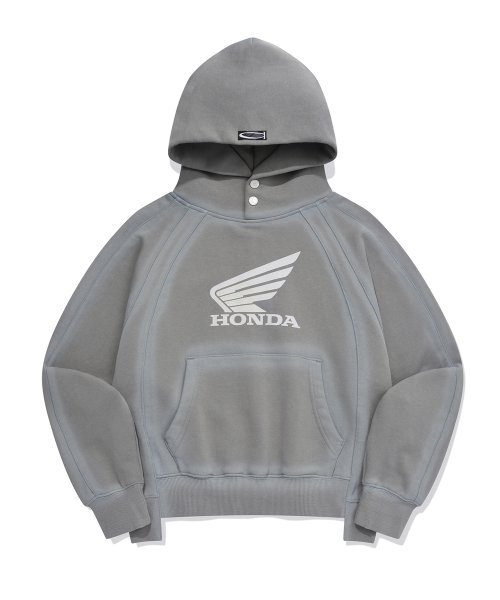 혼다 모터사이클(HONDA MOTORCYCLE) Vintage Cutoff Crop Hoodie