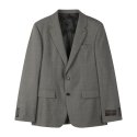 커스텀멜로우(CUSTOMELLOW) canonico silk blended brown suit jacket CWFBM24401BED
