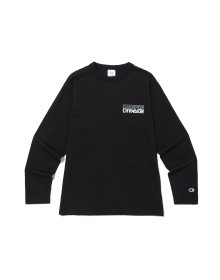 [ASIA] 등판그래픽 긴팔 티셔츠 (BLACK) CKTS4E201BK