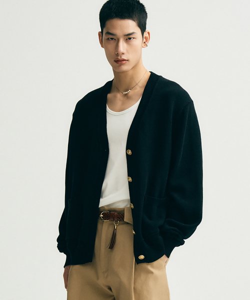 Классический кардиган Luxe Cotton Black