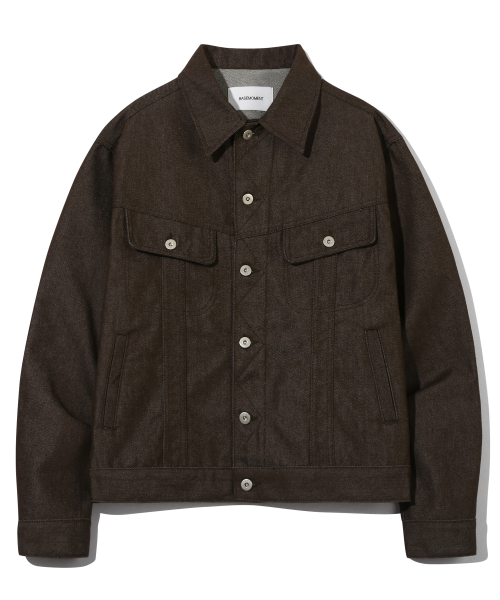 Укороченная джинсовка Brown (не линяет)
