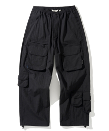 ripstop multi pocket pants black