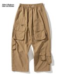 유니폼브릿지(UNIFORM BRIDGE) ripstop multi pocket pants tan