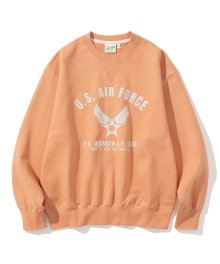 air force sweatshirt coral